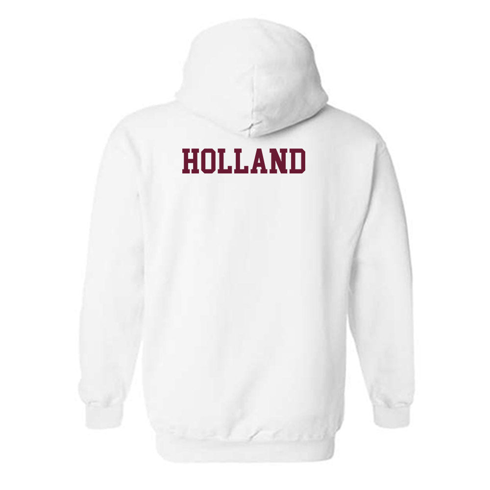 Texas A&M - NCAA Men's Track & Field : Blake Holland - Classic Shersey Hooded Sweatshirt-1