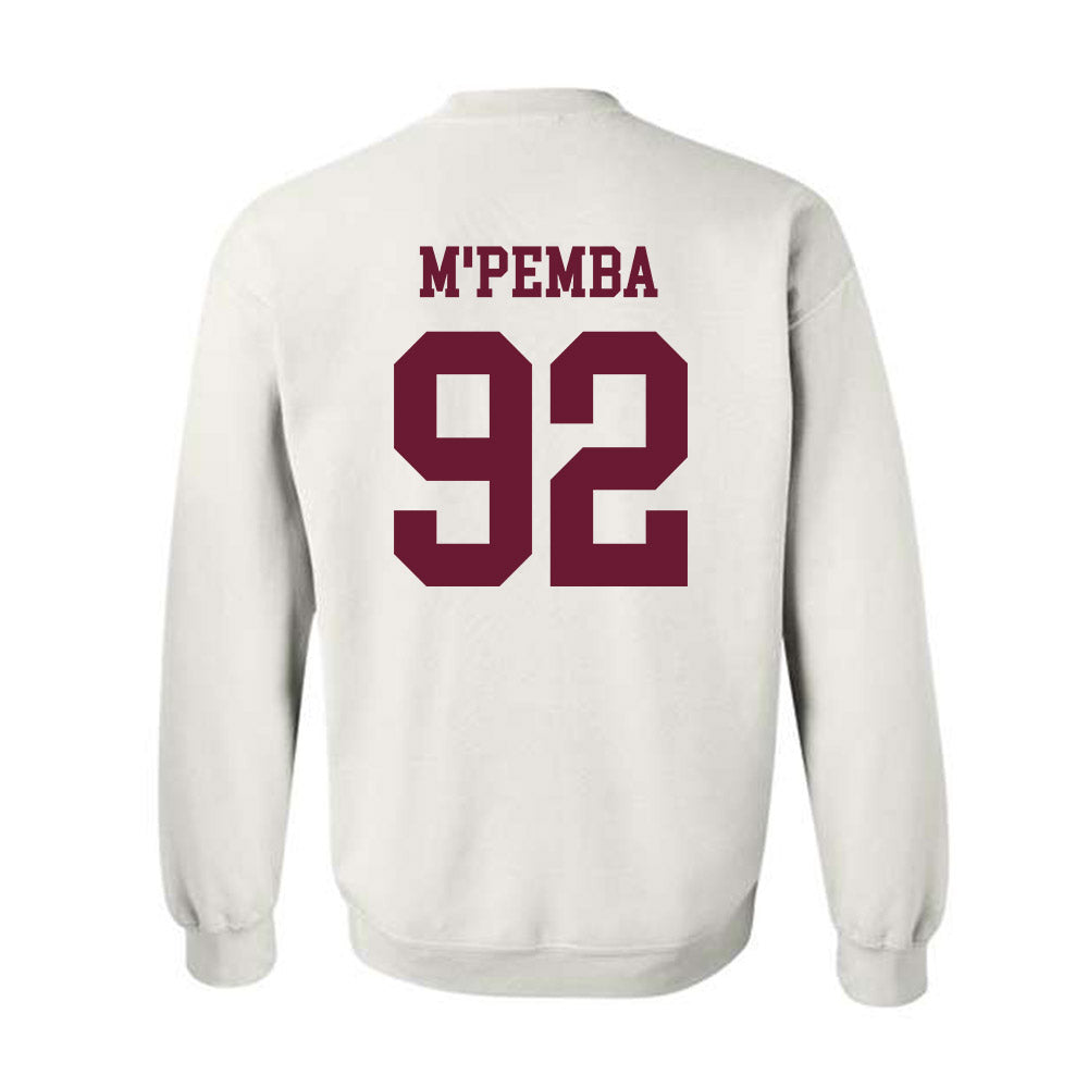 Texas A&M - NCAA Football : Sam M'Pemba - Classic Shersey Crewneck Sweatshirt-1