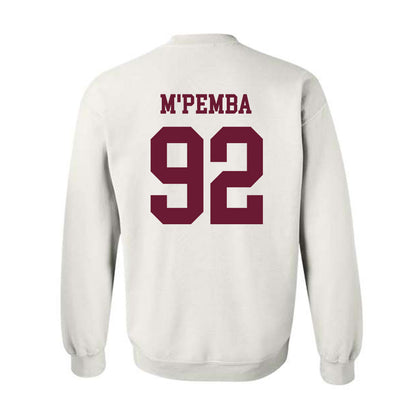 Texas A&M - NCAA Football : Sam M'Pemba - Classic Shersey Crewneck Sweatshirt-1
