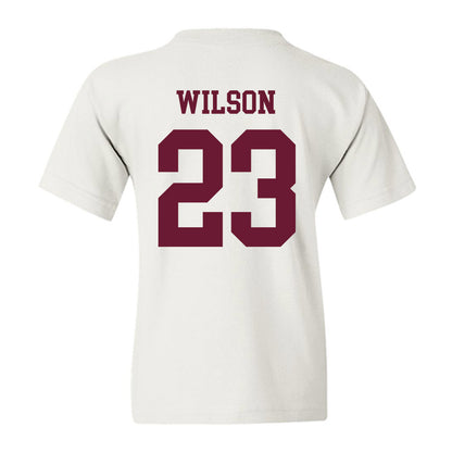 Texas A&M - NCAA Baseball : Jorian Wilson - Classic Shersey Youth T-Shirt-1