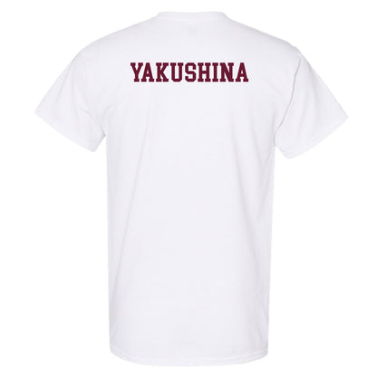 Texas A&M - NCAA Women's Track & Field : Sofia Yakushina - Classic Shersey T-Shirt-1