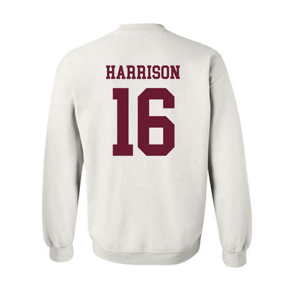 Texas A&M - NCAA Baseball : Bear Harrison - Classic Shersey Crewneck Sweatshirt-1