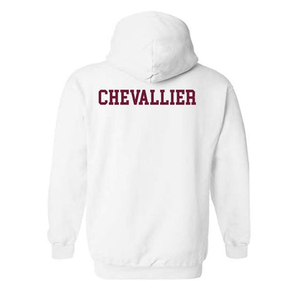 Texas A&M - NCAA Women's Track & Field : Milena Chevallier - Classic Shersey Hooded Sweatshirt-1