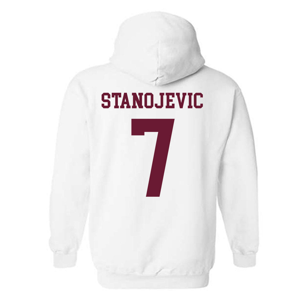 Texas A&M - NCAA Women's Volleyball : Djurdja Stanojevic - Classic Shersey Hooded Sweatshirt-1