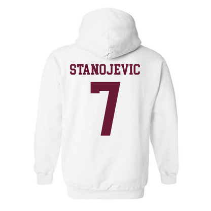 Texas A&M - NCAA Women's Volleyball : Djurdja Stanojevic - Classic Shersey Hooded Sweatshirt-1