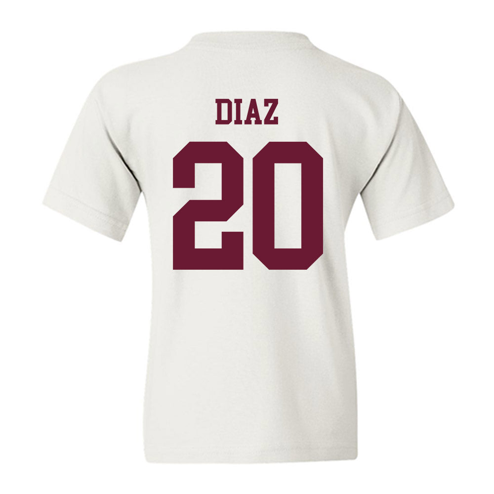 Texas A&M - NCAA Women's Soccer : Leah Diaz - Classic Shersey Youth T-Shirt-1
