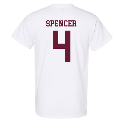 Texas A&M - NCAA Women's Basketball : Chaney Spencer - Classic Shersey T-Shirt-1