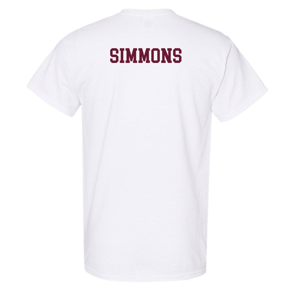 Texas A&M - NCAA Men's Swimming & Diving : John Simmons - Classic Shersey T-Shirt-1
