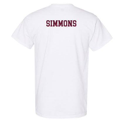 Texas A&M - NCAA Men's Swimming & Diving : John Simmons - Classic Shersey T-Shirt-1