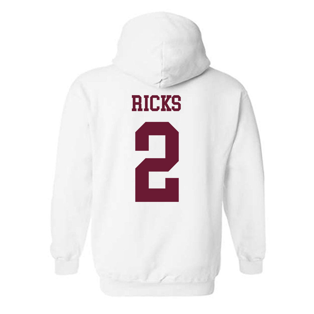 Texas A&M - NCAA Football : Dezz Ricks - Classic Shersey Hooded Sweatshirt-1