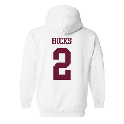 Texas A&M - NCAA Football : Dezz Ricks - Classic Shersey Hooded Sweatshirt-1
