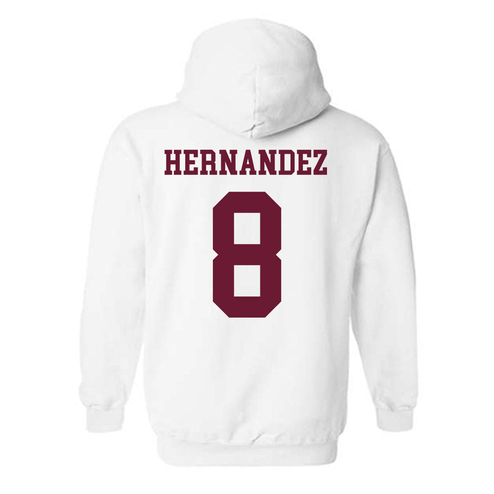 Texas A&M - NCAA Women's Volleyball : Amare Hernandez - Classic Shersey Hooded Sweatshirt-1