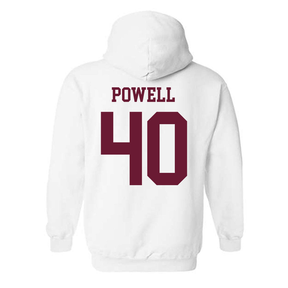 Texas A&M - NCAA Baseball : Cooper Powell - Classic Shersey Hooded Sweatshirt-1