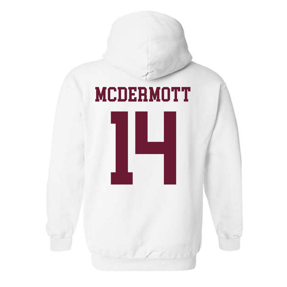 Texas A&M - NCAA Men's Basketball : Chris Mcdermott - Classic Shersey Hooded Sweatshirt-1