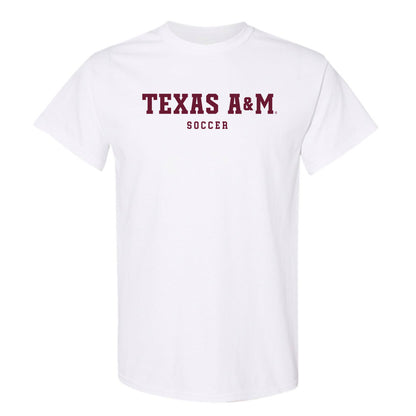 Texas A&M - NCAA Women's Soccer : Leah Diaz - Classic Shersey T-Shirt-0