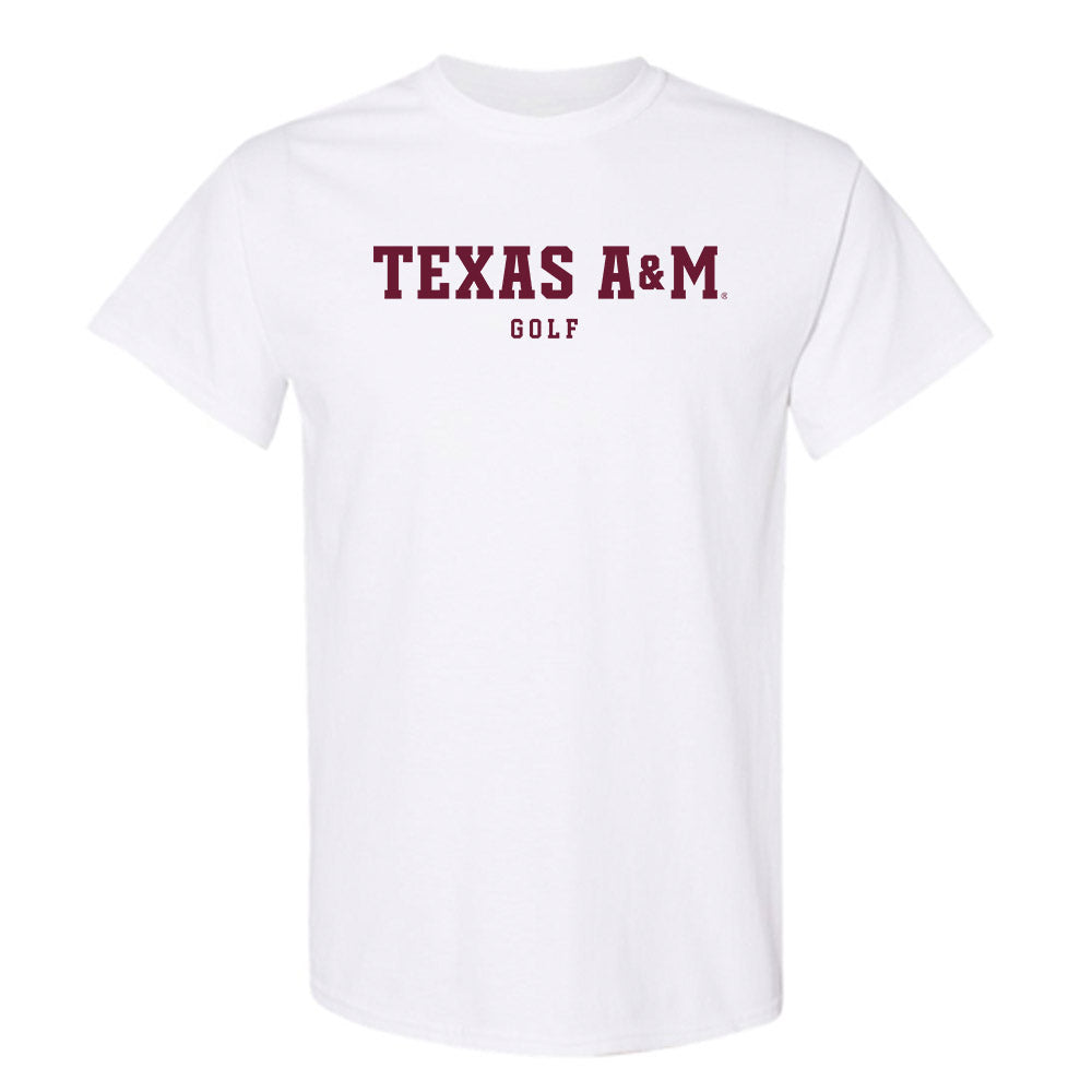 Texas A&M - NCAA Women's Golf : Natalie Yen - Classic Shersey T-Shirt-0