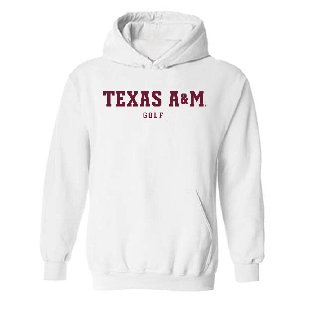 Texas A&M - NCAA Women's Golf : Avery Zweig - Classic Shersey Hooded Sweatshirt-0