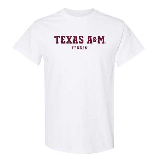 Texas A&M - NCAA Men's Tennis : Tomas Pinho - Classic Shersey T-Shirt-0