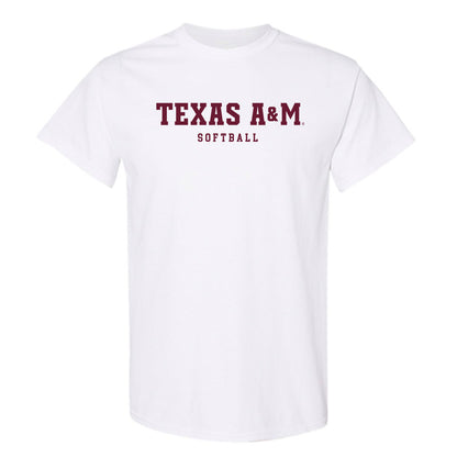 Texas A&M - NCAA Softball : Kelsey Mathis - Classic Shersey T-Shirt-0