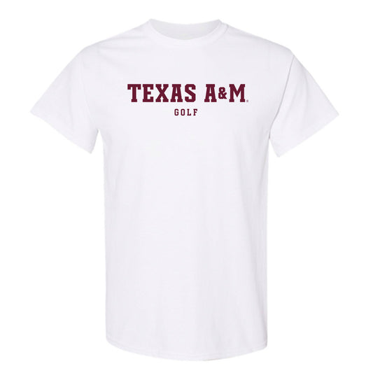 Texas A&M - NCAA Women's Golf : Cayetana Fernandez - Classic Shersey T-Shirt-0