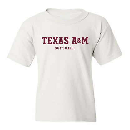 Texas A&M - NCAA Softball : Taylor Pannell - Classic Shersey Youth T-Shirt-0