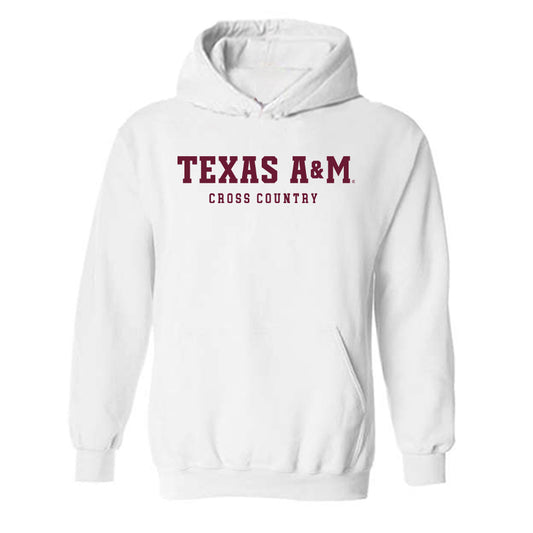 Texas A&M - NCAA Women's Cross Country : Ava Cole - Classic Shersey Hooded Sweatshirt-0