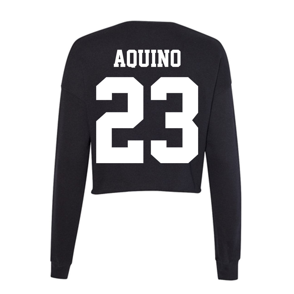 Penn State - NCAA Men's Lacrosse : Hunter Aquino - Classic Shersey Women's Cropped Crew Fleece-1