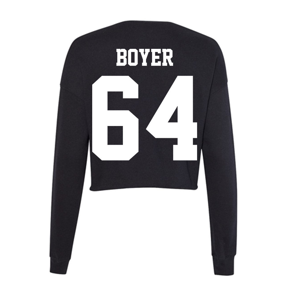 Penn State - NCAA Football : Eagan Boyer - Classic Shersey Women's Cropped Crew Fleece-1