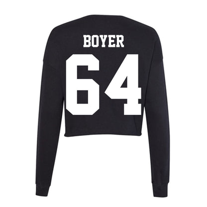 Penn State - NCAA Football : Eagan Boyer - Classic Shersey Women's Cropped Crew Fleece-1