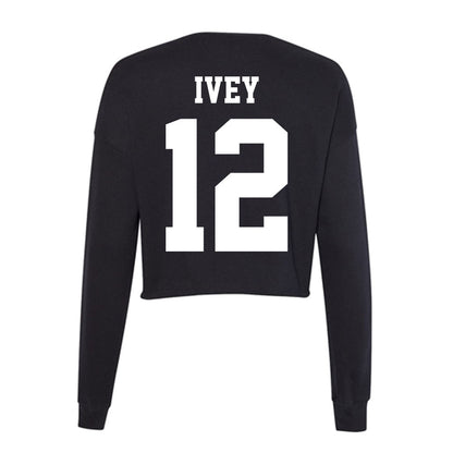 Penn State - NCAA Football : Anthony Ivey - Classic Shersey Women's Cropped Crew Fleece-1