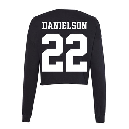 Penn State - NCAA Men's Soccer : Van Danielson - Classic Shersey Women's Cropped Crew Fleece-1