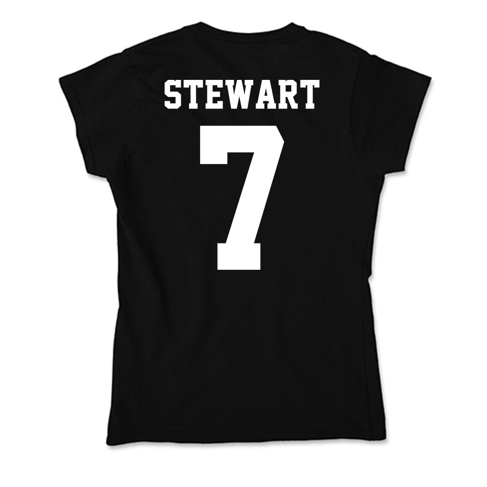 Penn State - NCAA Men's Basketball : Dominick Stewart - Classic Shersey Soft Style Women’s T-Shirt-1