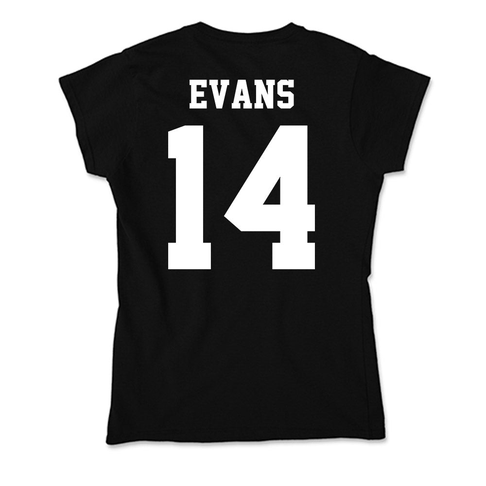 Penn State - NCAA Women's Basketball : Amiya Evans - Classic Shersey Soft Style Women’s T-Shirt-1