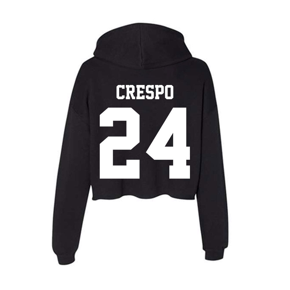 Penn State - NCAA Men's Ice Hockey : Jarod Crespo - Classic Shersey Women's Crop Fleece Hoodie-1
