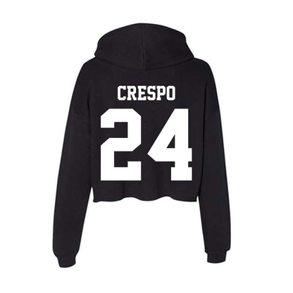 Penn State - NCAA Men's Ice Hockey : Jarod Crespo - Classic Shersey Women's Crop Fleece Hoodie-1