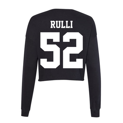 Penn State - NCAA Football : Dominic Rulli - Classic Shersey Women's Cropped Crew Fleece-1