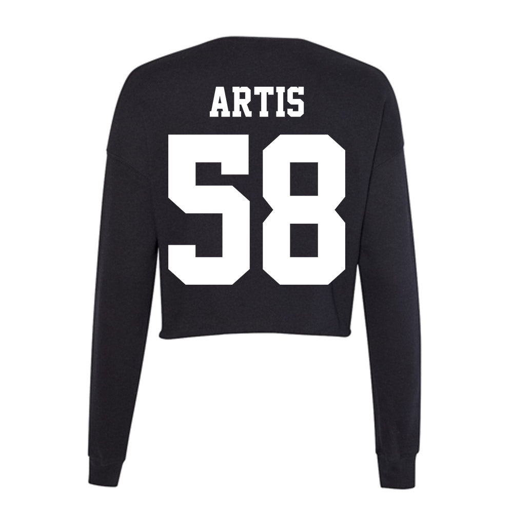 Penn State - NCAA Football : Kaleb Artis - Classic Shersey Women's Cropped Crew Fleece-1