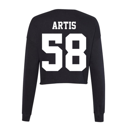 Penn State - NCAA Football : Kaleb Artis - Classic Shersey Women's Cropped Crew Fleece-1