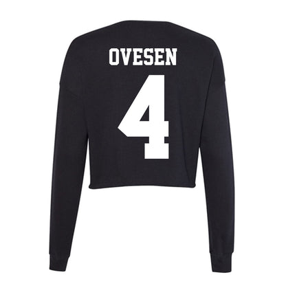 Penn State - NCAA Men's Soccer : Samuel Ovesen - Classic Shersey Women's Cropped Crew Fleece-1