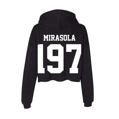 Penn State - NCAA Wrestling : Connor Mirasola - Classic Shersey Women's Crop Fleece Hoodie-1