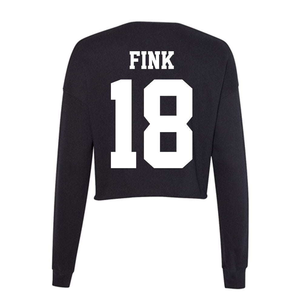 Penn State - NCAA Men's Ice Hockey : Aiden Fink - Classic Shersey Women's Cropped Crew Fleece-1