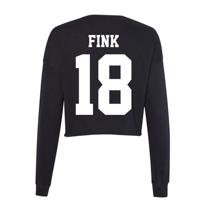 Penn State - NCAA Men's Ice Hockey : Aiden Fink - Classic Shersey Women's Cropped Crew Fleece-1