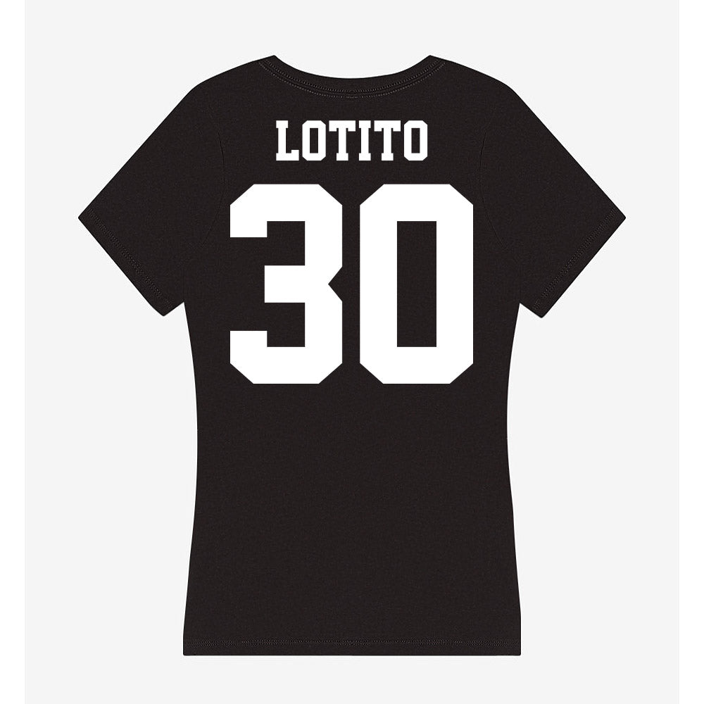 Penn State - NCAA Men's Basketball : Chris Lotito - Classic Shersey Women's V-Neck T-Shirt-1