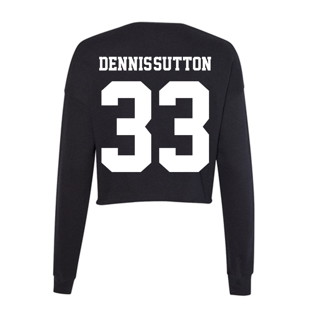 Penn State - NCAA Football : Dani Dennis-Sutton - Classic Shersey Women's Cropped Crew Fleece-1
