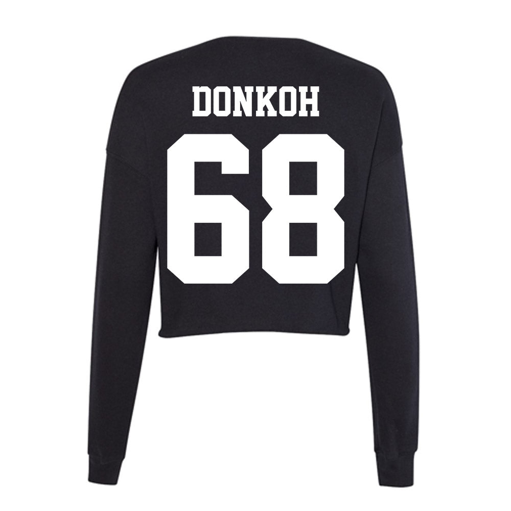 Penn State - NCAA Football : Anthony Donkoh - Classic Shersey Women's Cropped Crew Fleece-1