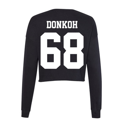 Penn State - NCAA Football : Anthony Donkoh - Classic Shersey Women's Cropped Crew Fleece-1