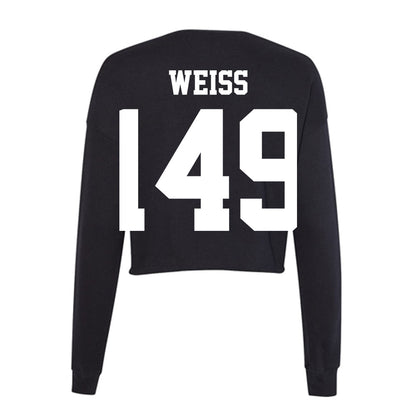 Penn State - NCAA Wrestling : Brock Weiss - Classic Shersey Women's Cropped Crew Fleece-1