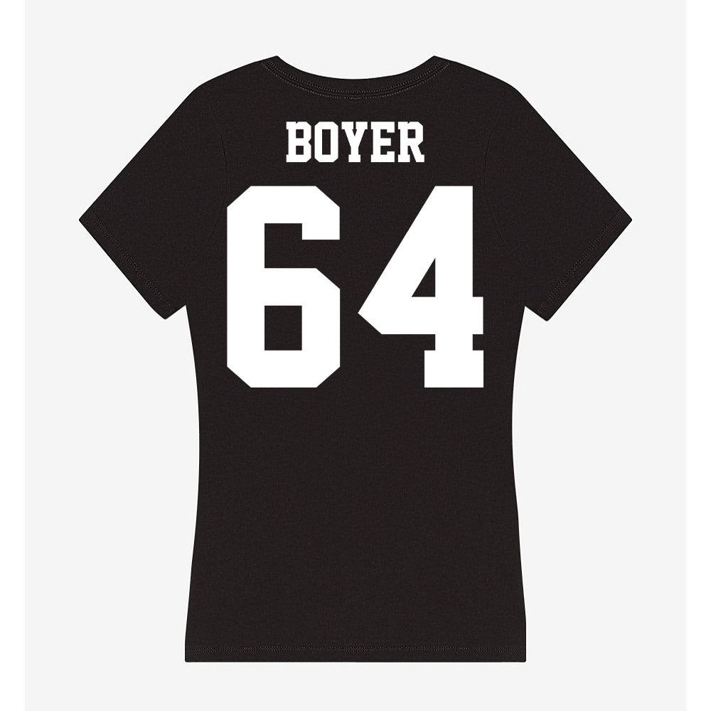 Penn State - NCAA Football : Eagan Boyer - Classic Shersey Women's V-Neck T-Shirt-1