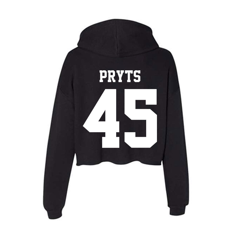 Penn State - NCAA Football : Jackson Pryts - Classic Shersey Women's Crop Fleece Hoodie-1