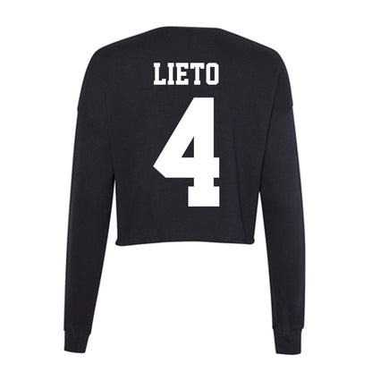 Penn State - NCAA Softball : Natalie Lieto - Classic Shersey Women's Cropped Crew Fleece-1